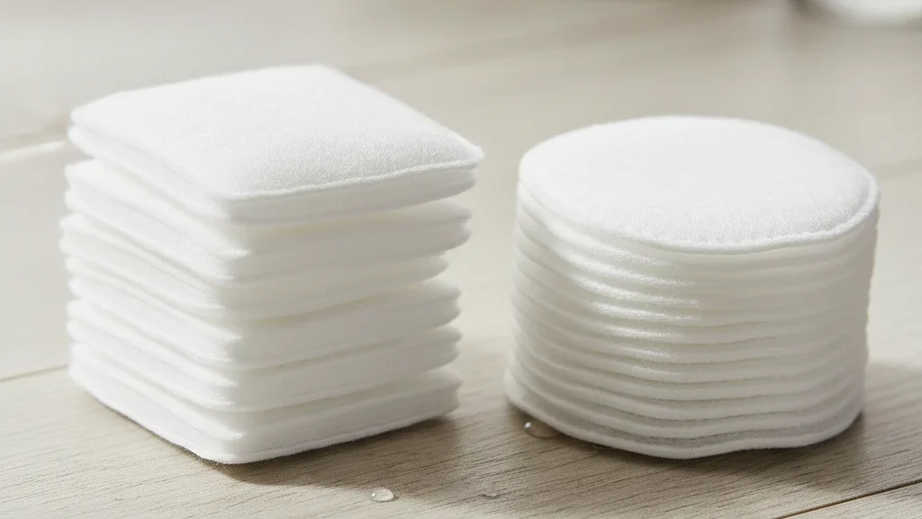 Bông tẩy trang có mấy loại? Phân biệt các loại bông tẩy trang