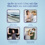 Giấy sấy thơm quần áo xả mềm vải hương phong lan Dr.Sera Scented Softener Dryer Sheets - Ảnh 2