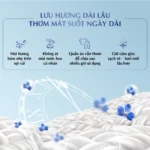 Giấy sấy thơm quần áo xả mềm vải hương phong lan Dr.Sera Scented Softener Dryer Sheets - Ảnh 5