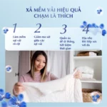 Giấy sấy thơm quần áo xả mềm vải hương phong lan Dr.Sera Scented Softener Dryer Sheets - Ảnh 6