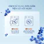 Giấy sấy thơm quần áo xả mềm vải hương phong lan Dr.Sera Scented Softener Dryer Sheets - Ảnh 9