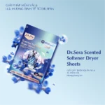 Giấy sấy thơm quần áo xả mềm vải hương phong lan Dr.Sera Scented Softener Dryer Sheets - Ảnh 11