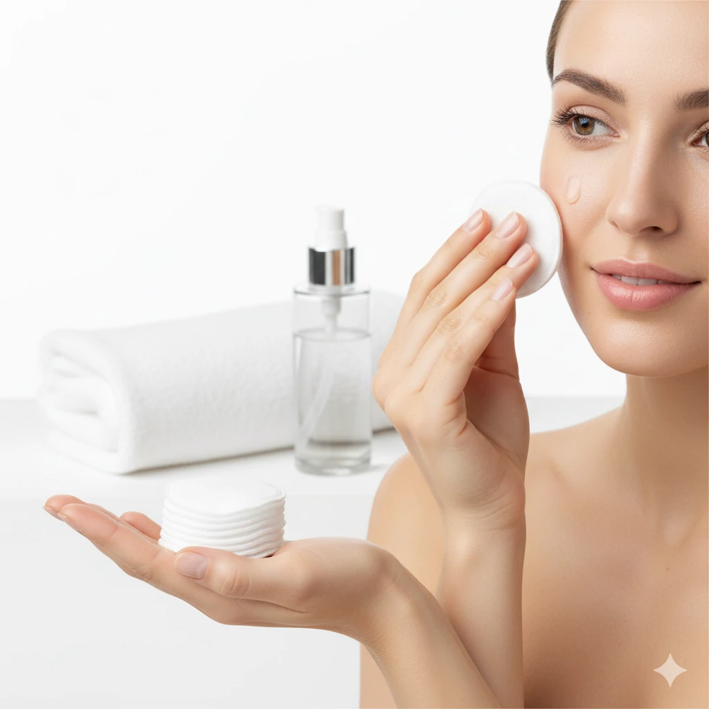 Bông tẩy trang khác gì khăn mặt? Hiểu đúng để tránh làm hại da mỗi ngày