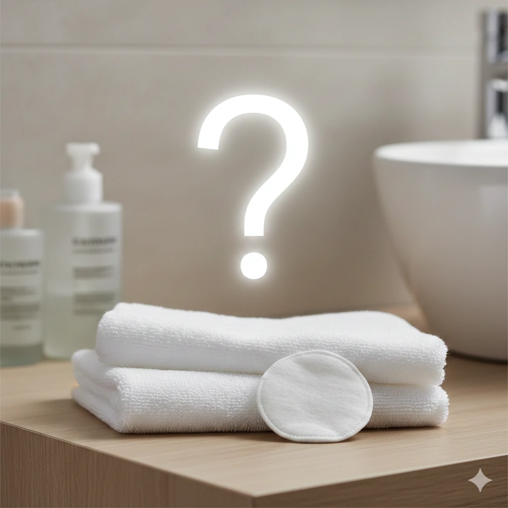 Bông tẩy trang khác gì khăn mặt? Hiểu đúng để tránh làm hại da mỗi ngày