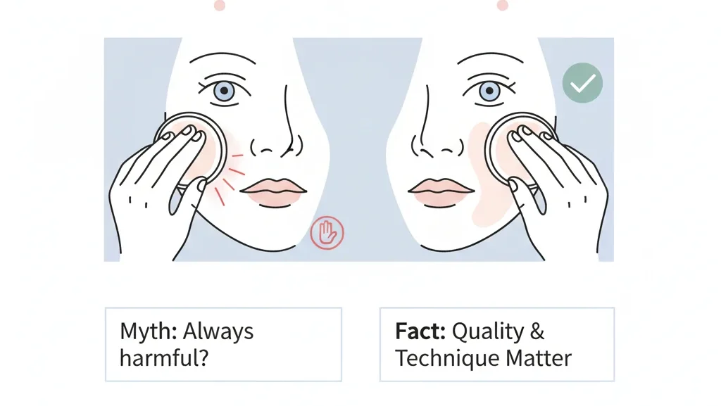 Có nên dùng bông tẩy trang mỗi ngày không?