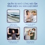 Giấy sấy thơm quần áo xả mềm vải hương phong lan Dr.Sera Scented Softener Dryer Sheets - Ảnh 3
