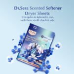Giấy sấy thơm quần áo xả mềm vải hương phong lan Dr.Sera Scented Softener Dryer Sheets - Ảnh 10
