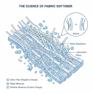 Các vấn đề thường gặp khi chỉ dùng nước xả vải