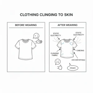 Tĩnh điện trên quần áo là gì và vì sao dễ gặp khi sấy?
