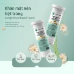 Khăn mặt nén tiệt trùng dành cho máy khăn Dr.Sera Compressed Facial Towel - Ảnh 2
