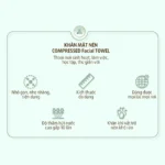 Khăn mặt nén tiệt trùng dành cho máy khăn Dr.Sera Compressed Facial Towel - Ảnh 4