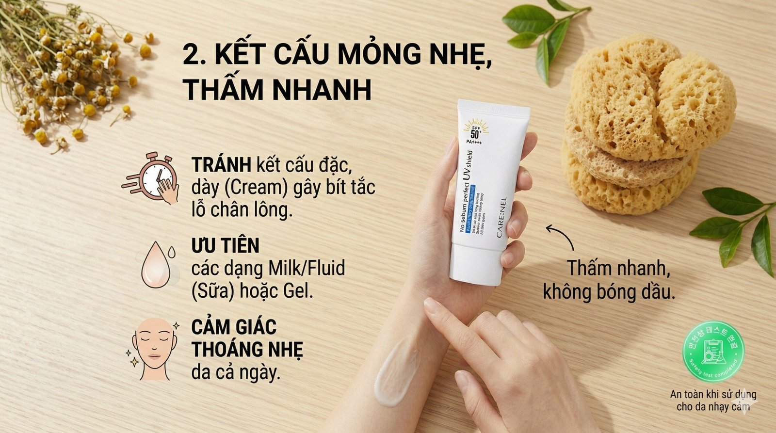 kem chống nắng cho da dầu